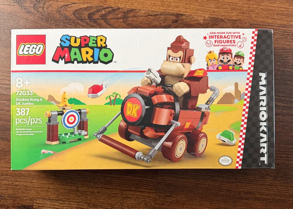 LEGO Super Mario Donkey Kong & DK Jumbo 72033 Retired Set NIB